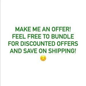 Offers welcome! Bundle for savings $$$
